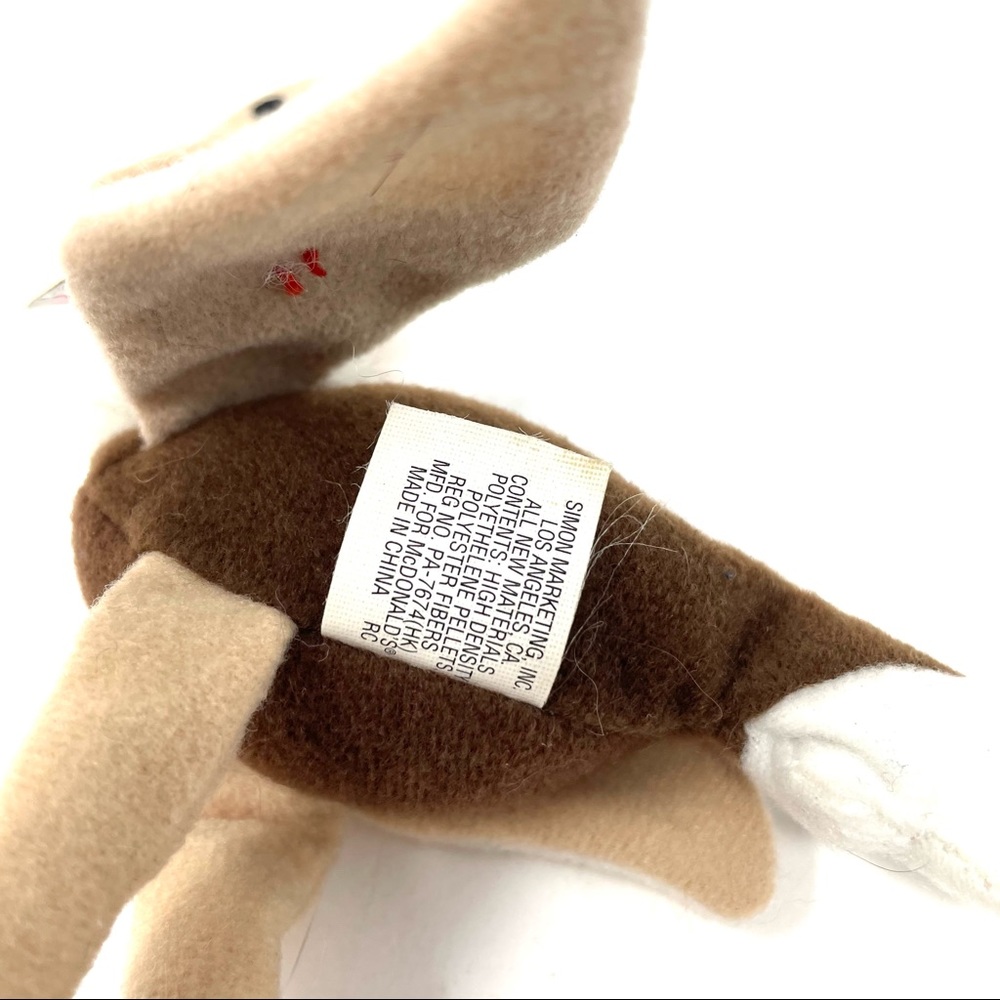 BEANIE BABY Teenie Original “Stretchy the Ostrich” NTW - Picture 8 of 9
